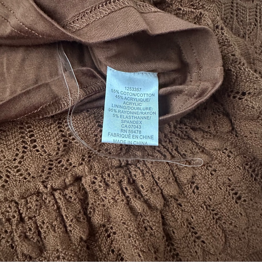 House of Harlow 1960 Brown Midi Skirt - Picture 8 of 13